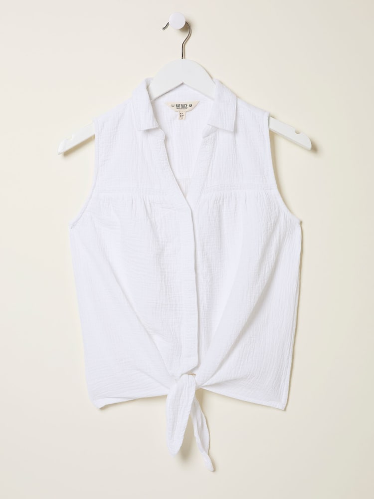 fat face White Sam Shirt