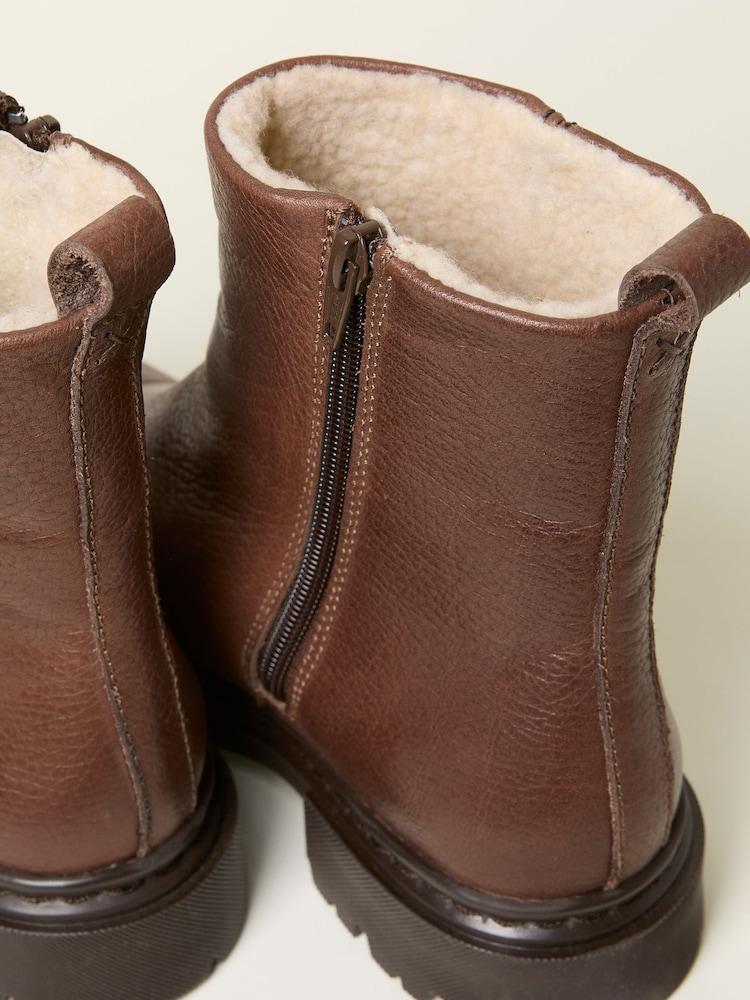 Fat Face Winslie Chocolate Brown Boot