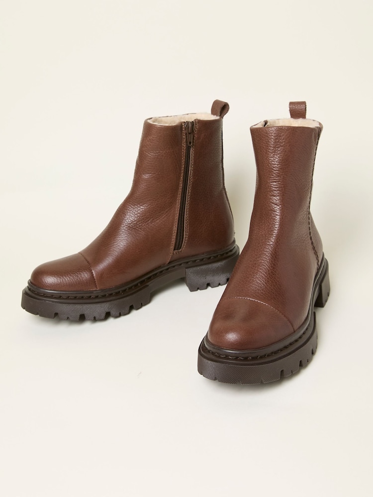 fat face Winslie Chocolate Brown Boot