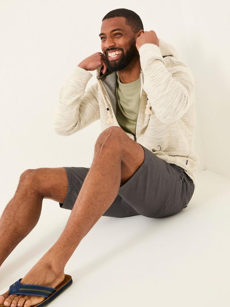 fat face Woolacombe Oatmeal Woolacombe Zip Through