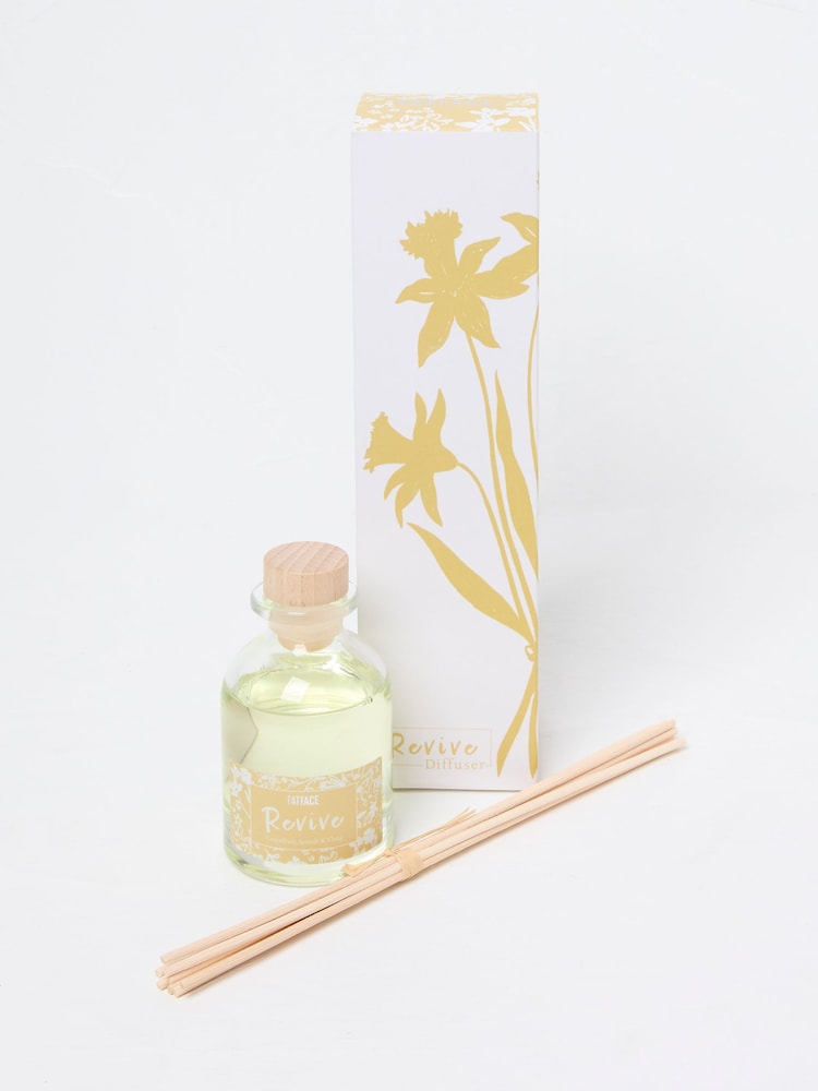 Fat Face Yellow Revive Scented Reed Diffuser