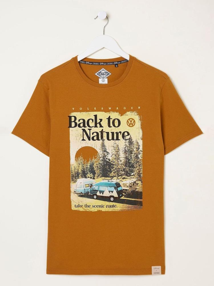 fat face Yellow VW Nature Photo T-Shirt