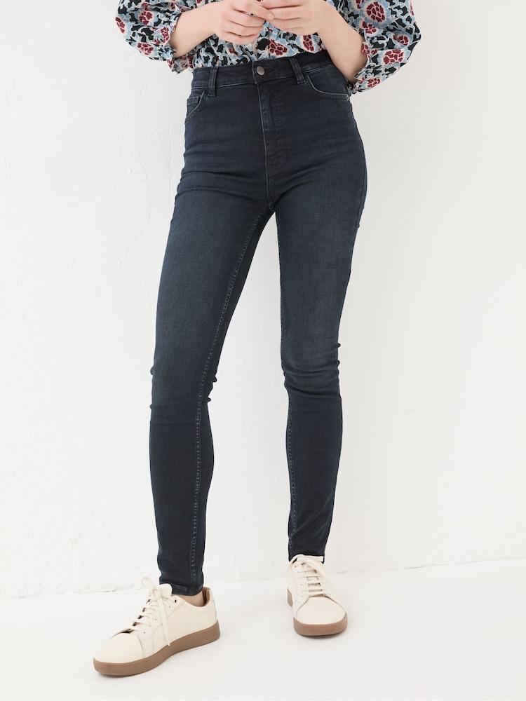 Fat Face Harlow Denim Dark Blue Highwaist Skinny Jeans