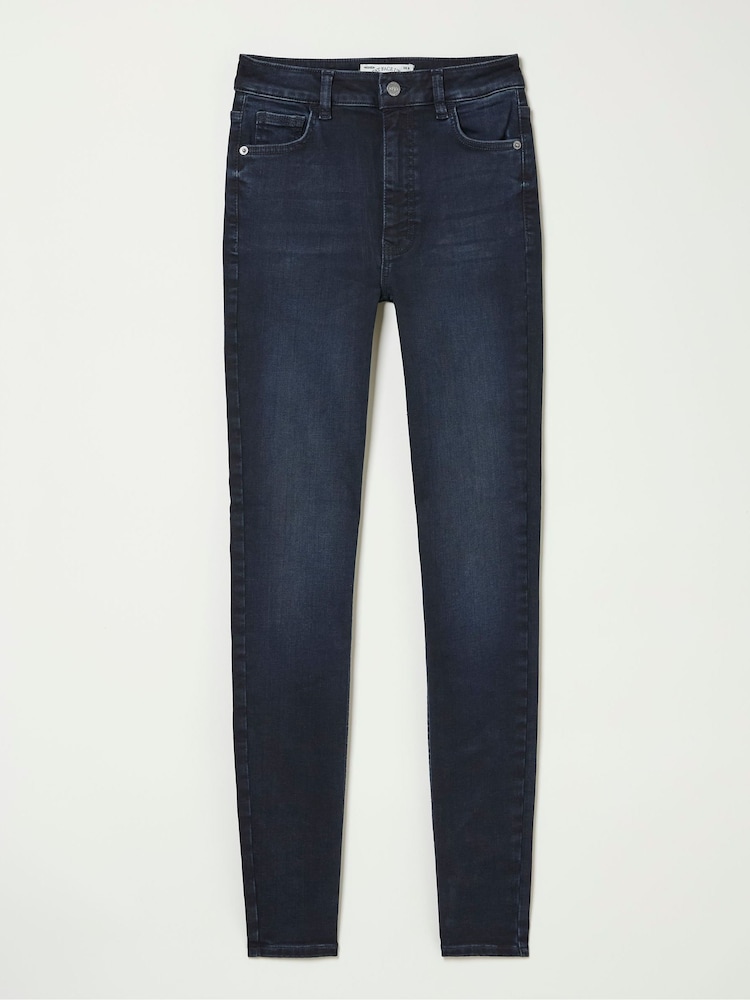 fat face Harlow Denim Dark Blue Highwaist Skinny Jeans