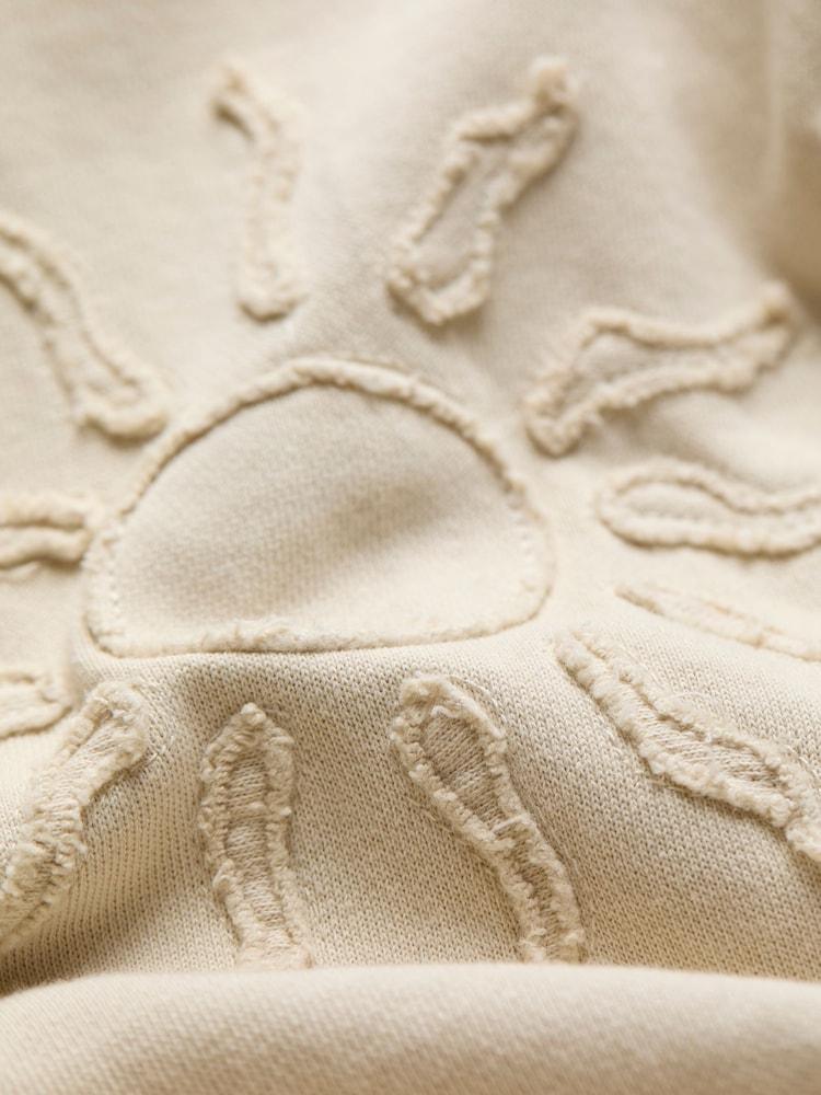 fat face Lottie Natural Sun Graphic Crew Sweatshirt