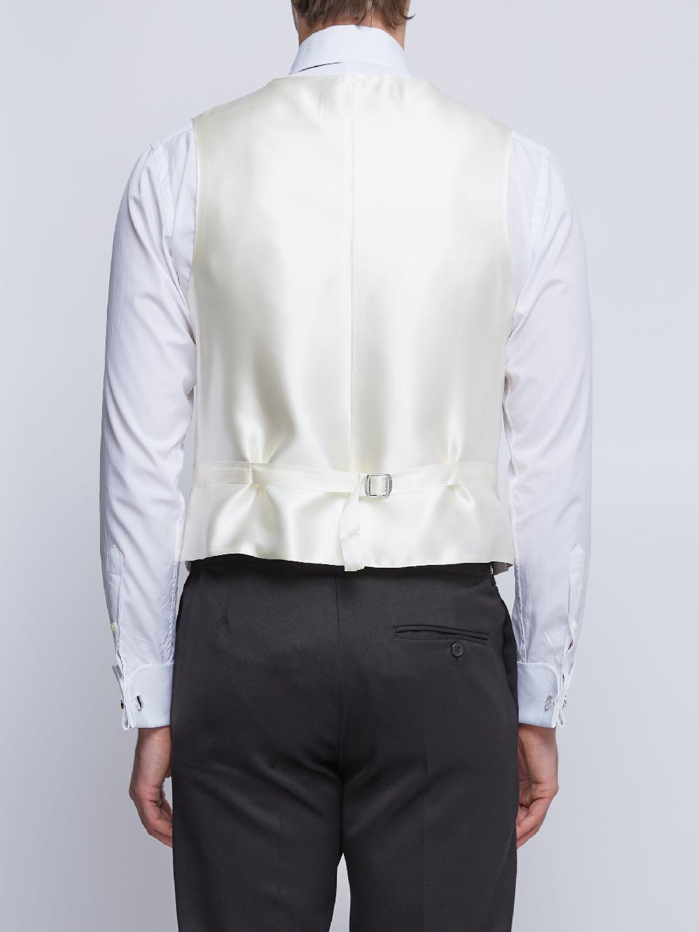 Favourbrook Blue Burford Single Breasted 6 Button Waistcoat