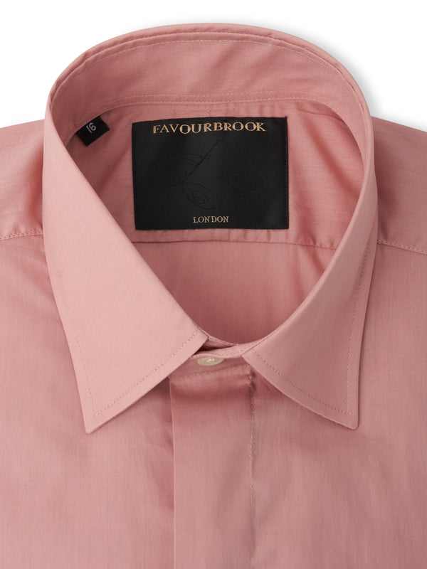 Favourbrook Blush Pink Stanfield Cotton Gatsby Shirt