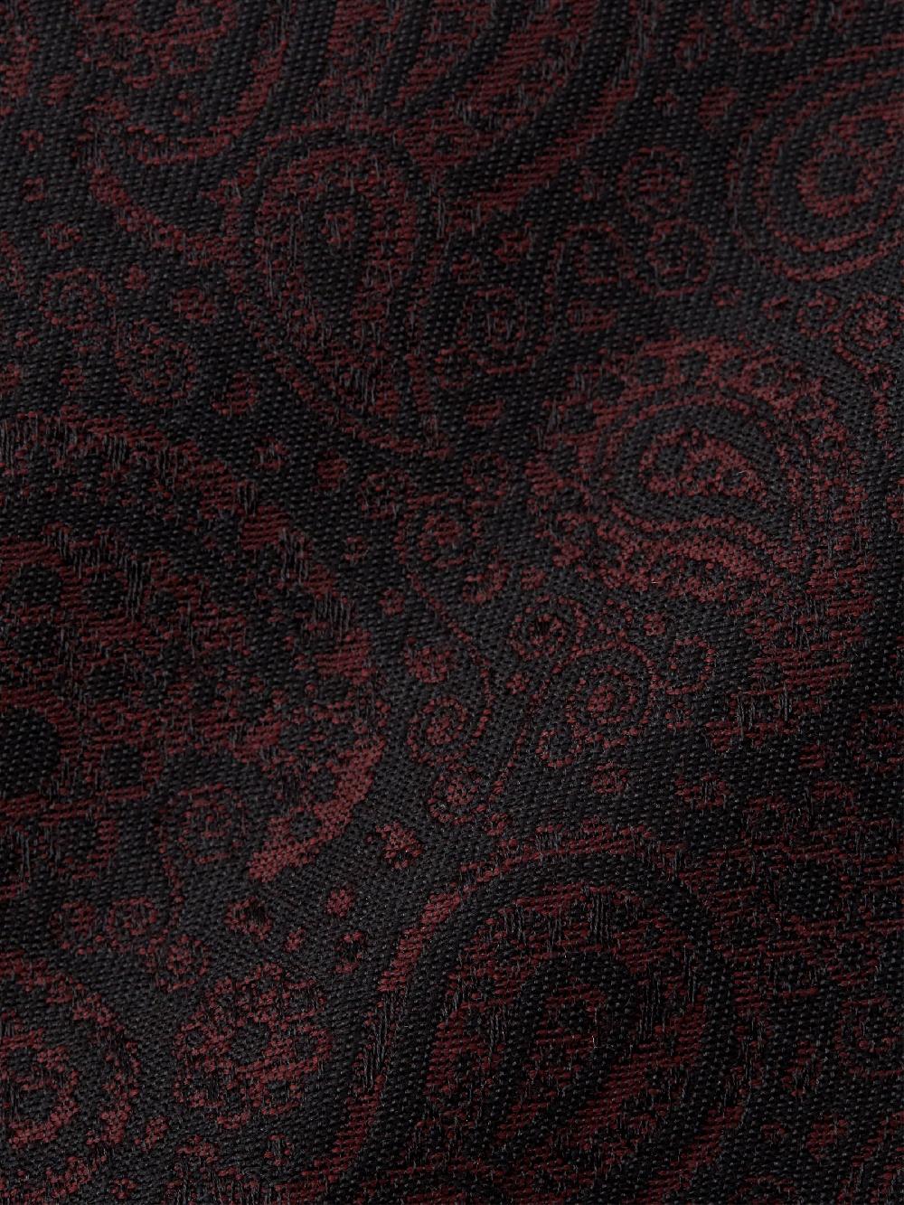 Favourbrook Burgundy Vincent Wool Single Breasted Waistcoat