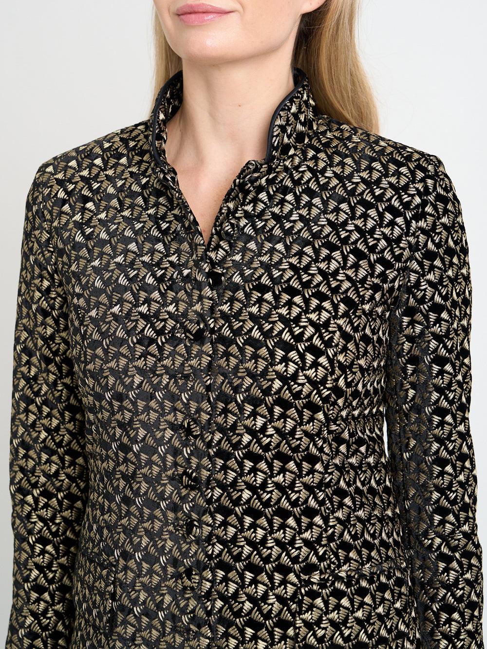 Favourbrook Camden Jacket Black Pitzhanger Silk Velvet