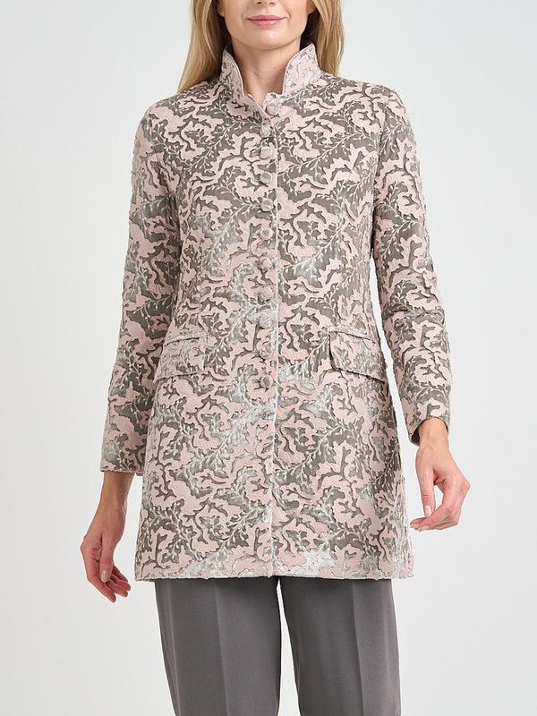 Favourbrook Camden Jacket Platinum Grey Chediston Silk Velvet