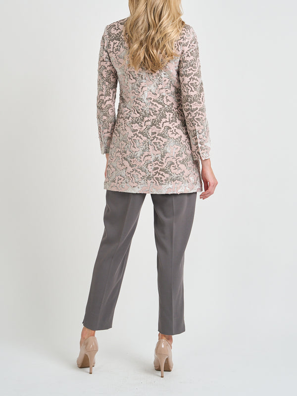 Favourbrook Camden Jacket Platinum Grey Chediston Silk Velvet