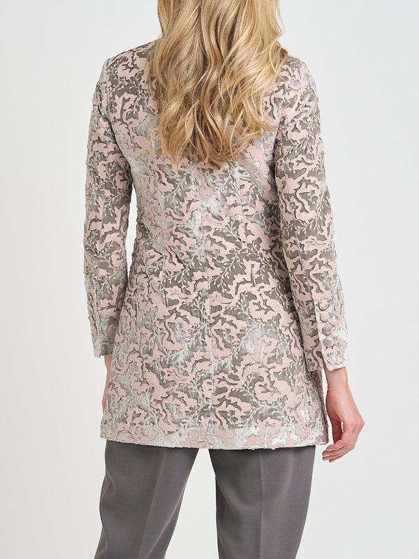 Favourbrook Camden Jacket Platinum Grey Chediston Silk Velvet