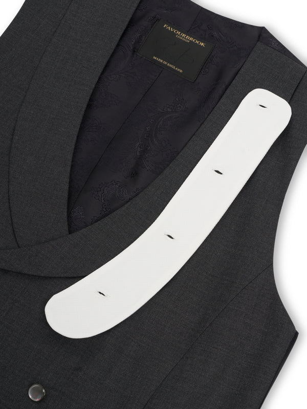 Favourbrook Charcoal Furlong Double Breasted Waistcoat
