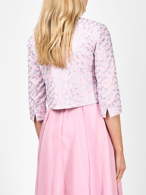 Favourbrook Davina Jacket Pale Pink Cosgrove Crease Resist Linen