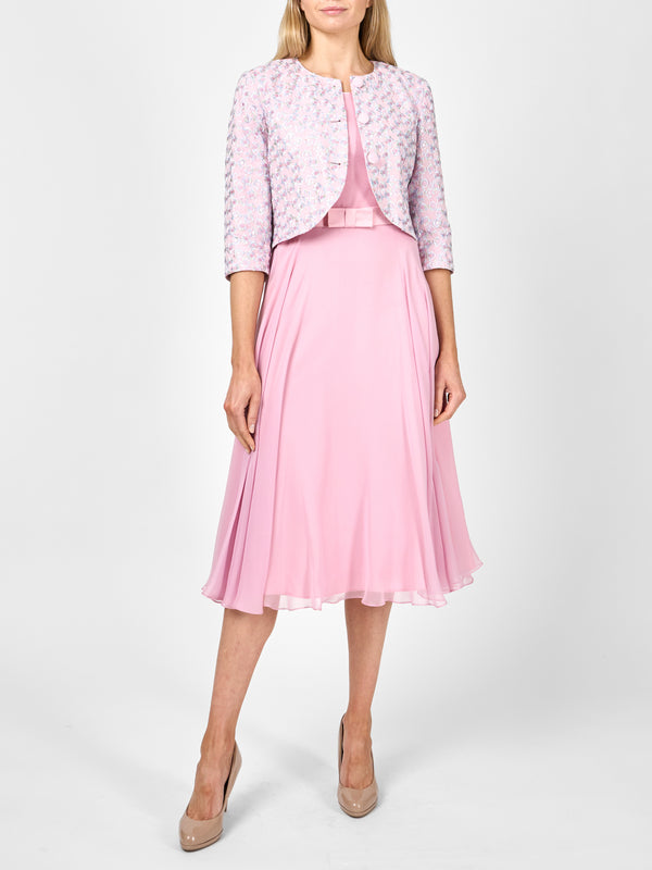 favourbrook Davina Jacket Pale Pink Cosgrove Crease Resist Linen