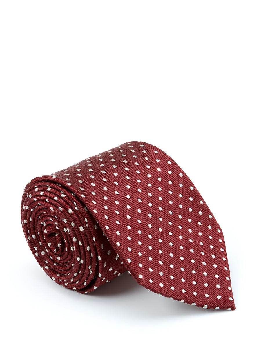 Favourbrook Albany Burgundy Silk Tie
