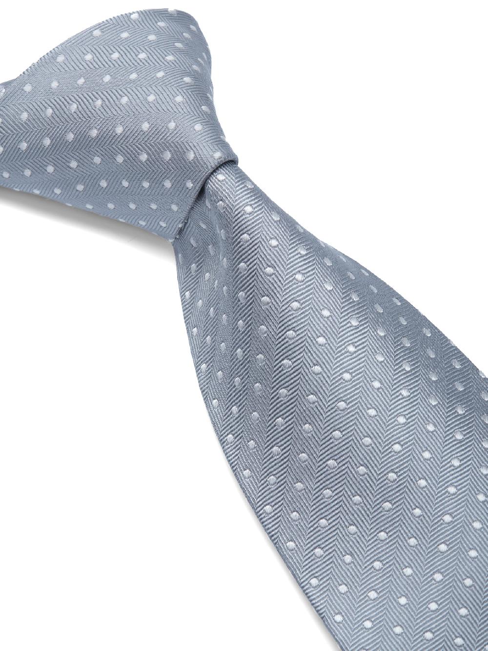 Favourbrook Albany Grey Silk Tie