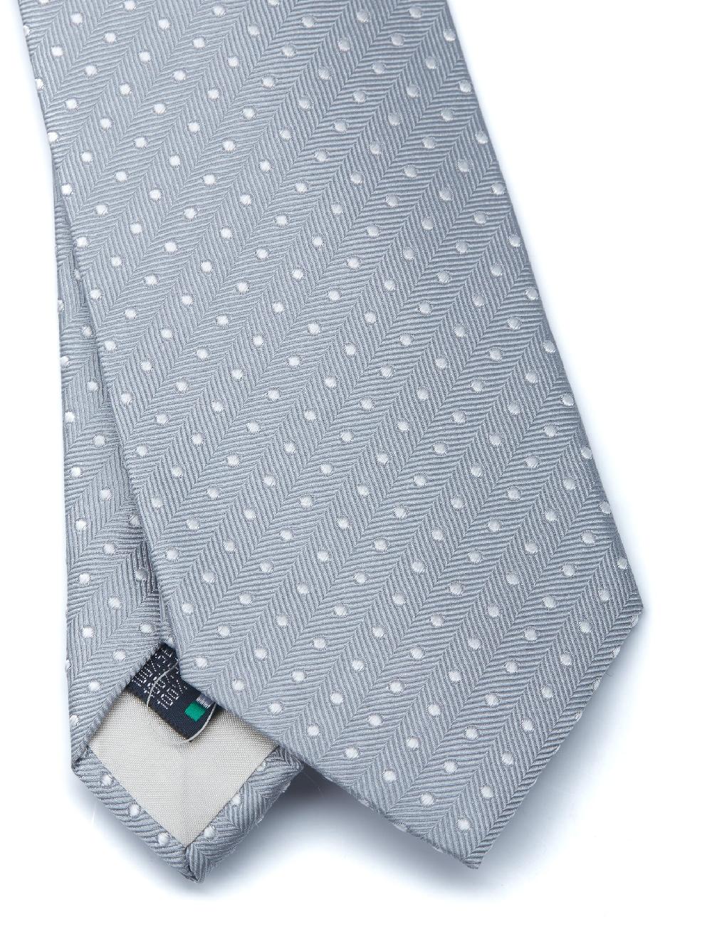 Favourbrook Albany Grey Silk Tie