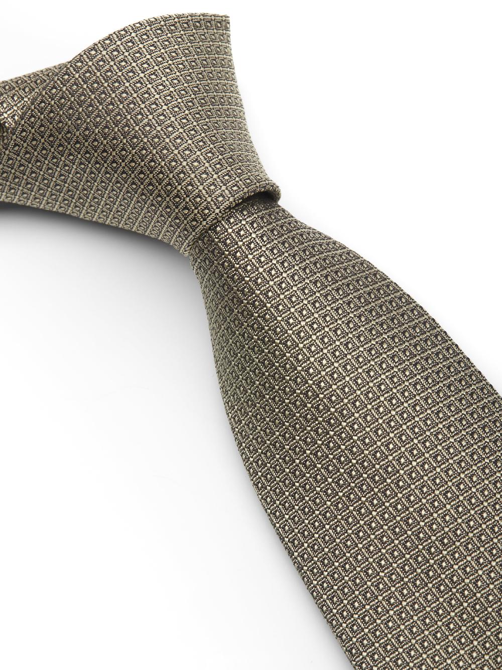 Favourbrook Antique Gold Bayswater Silk Tie