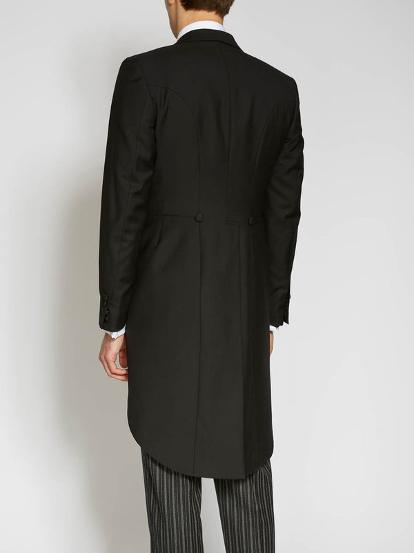 Favourbrook Black Chesham Wool Morning Coat