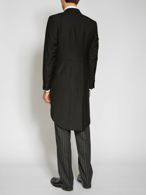 Favourbrook Black Chesham Wool Morning Coat