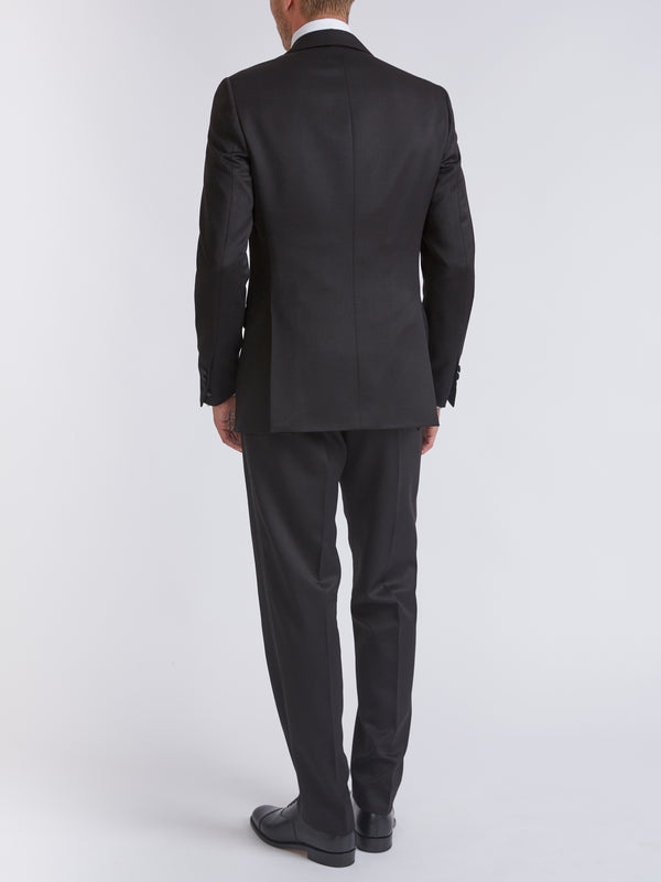 Favourbrook Black Hampton Wool Dinner Jacket