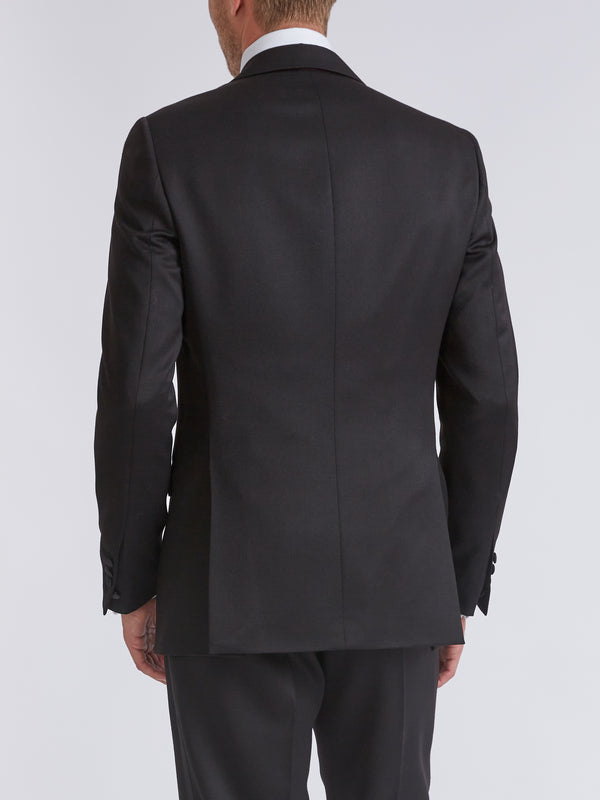 Favourbrook Black Hampton Wool Dinner Jacket