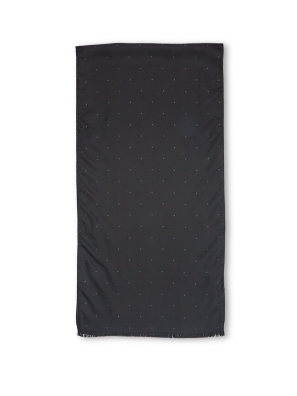 favourbrook Black Spot Silk Scarf