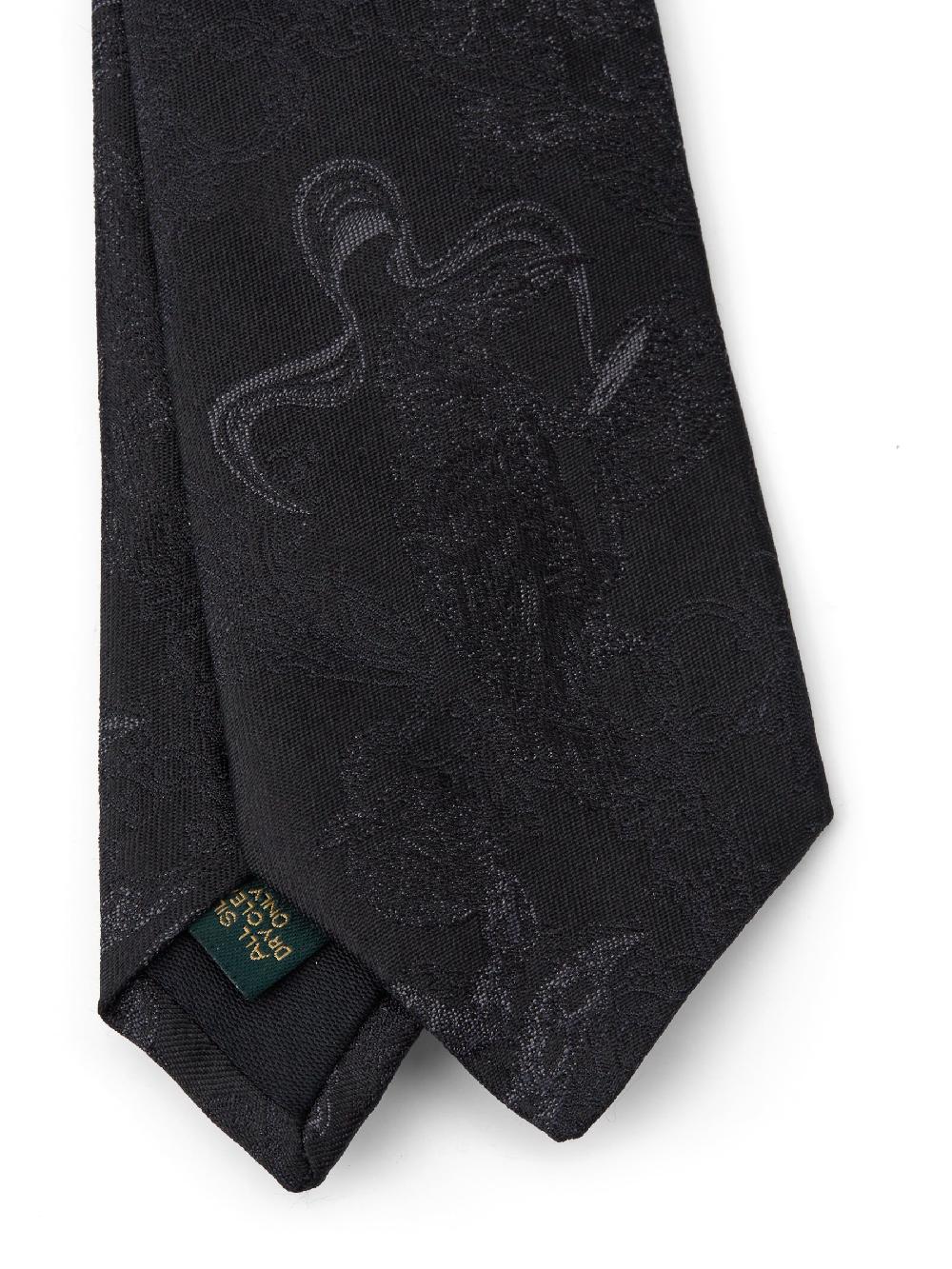 Favourbrook Black St Giles Silk Tie