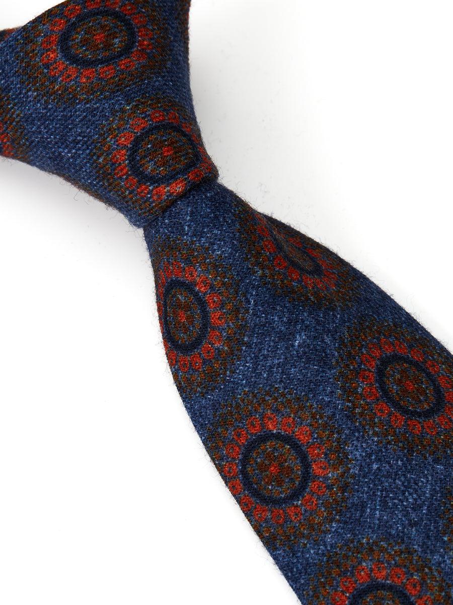 Favourbrook Blue Chaldon Wool Tie