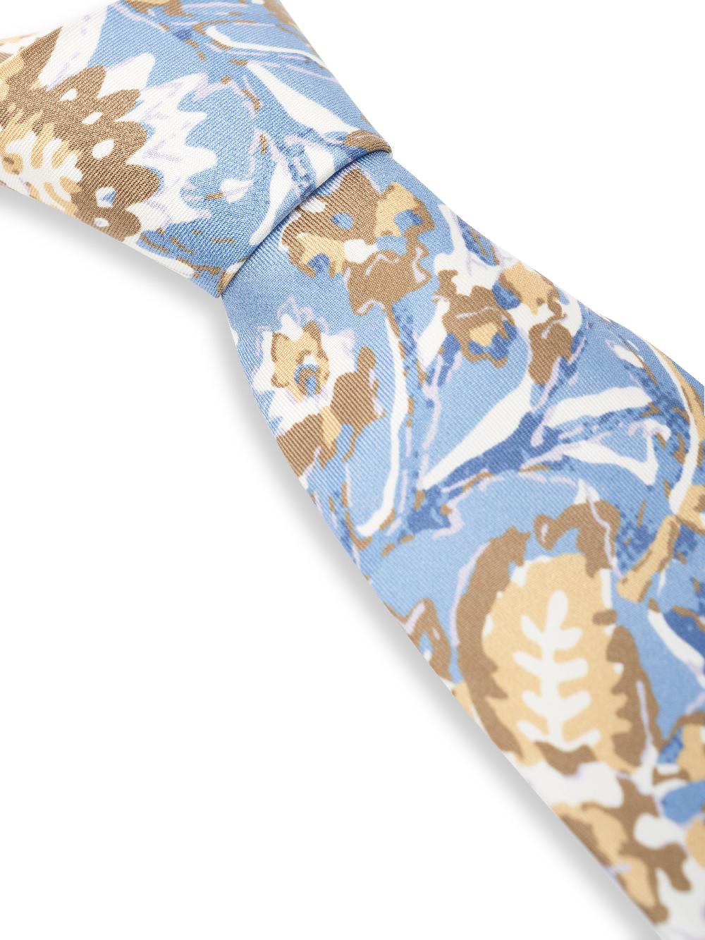 Favourbrook Blue Charleston Silk Tie