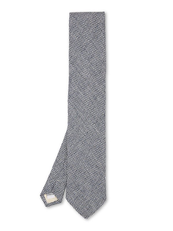 favourbrook Blue Culcross Linen Tie