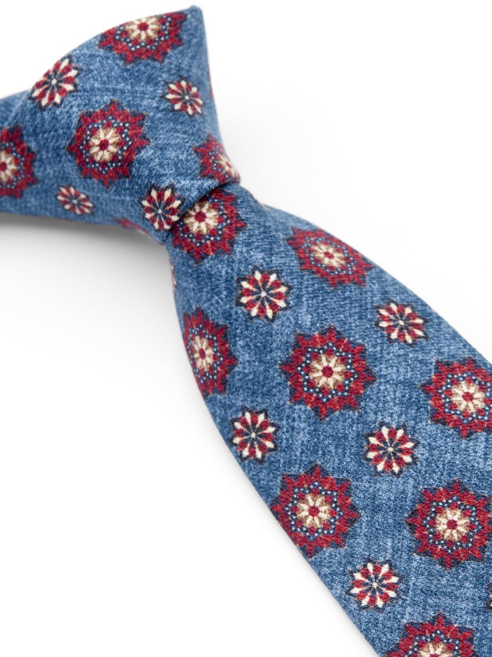 Favourbrook Blue Lanyon Silk Tie