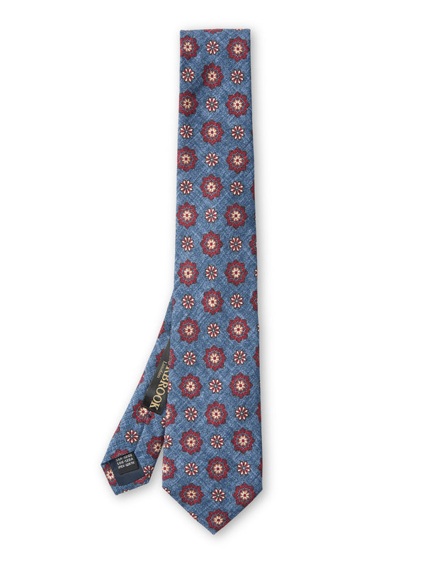 favourbrook Blue Lanyon Silk Tie