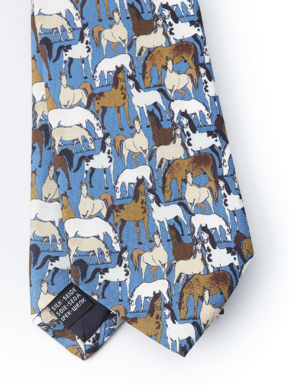 Favourbrook Blue Paddock Tie