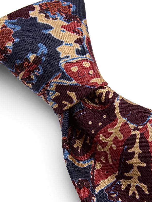 Favourbrook Blue / Purple Charleston Silk Tie