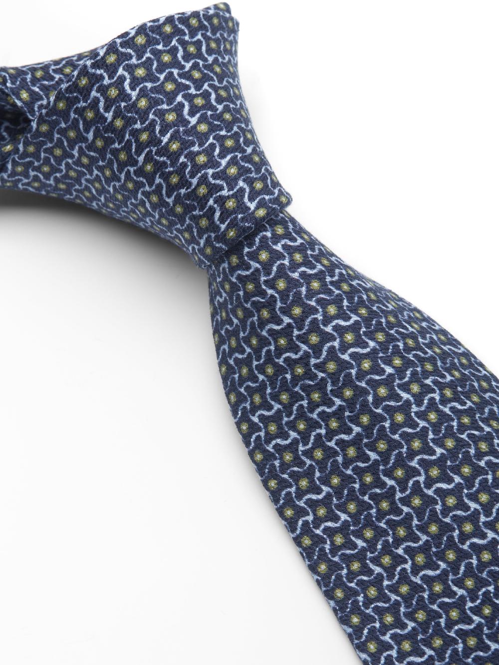Favourbrook Blue Sandham Silk Tie