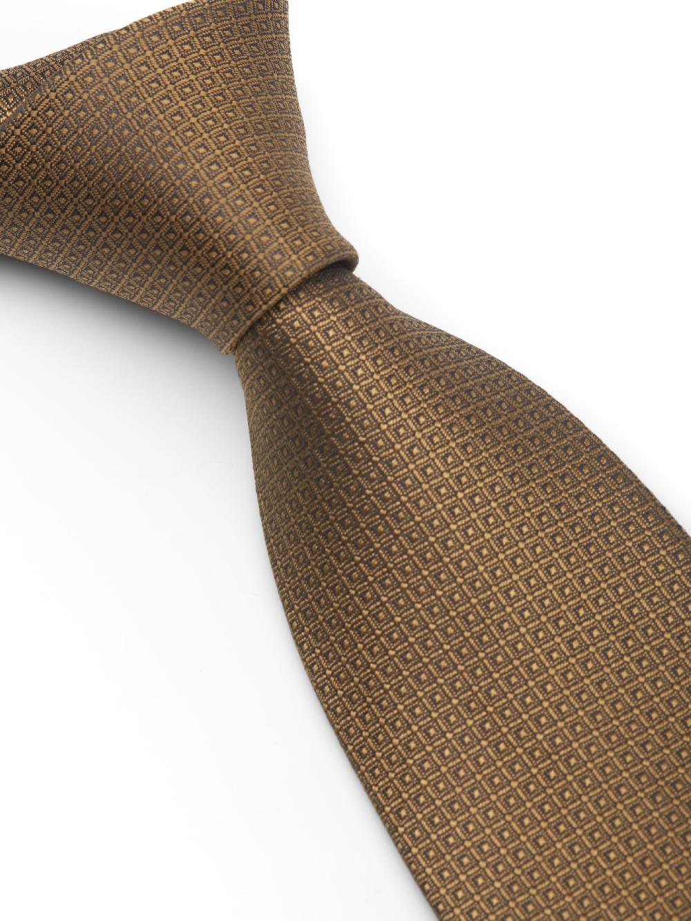 Favourbrook Bronze Bayswater Silk Tie