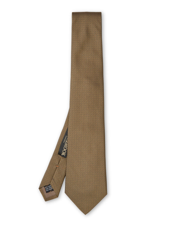 favourbrook Bronze Bayswater Silk Tie