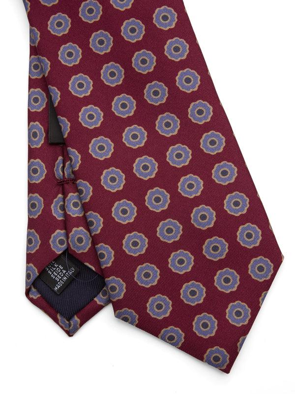 Favourbrook Burgundy Firle Silk Tie