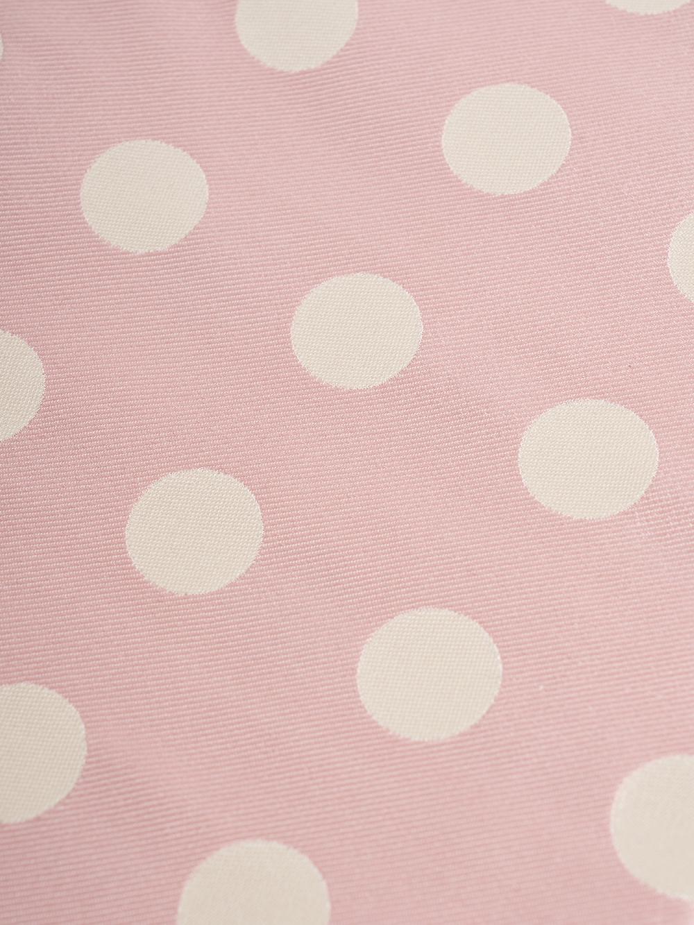 Favourbrook Cambridge Spot Pink/Cream Silk Cravat