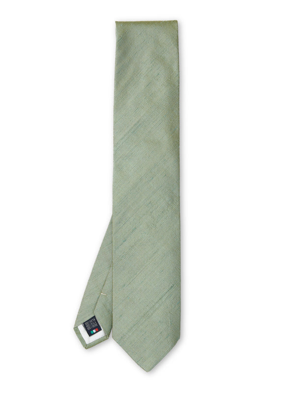 favourbrook Celadon Douppion Silk Tie