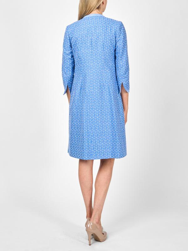 Favourbrook Chelsea Coat Ocean Blue Dudley Linen