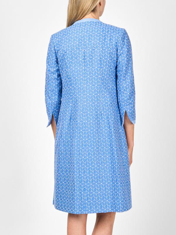 Favourbrook Chelsea Coat Ocean Blue Dudley Linen