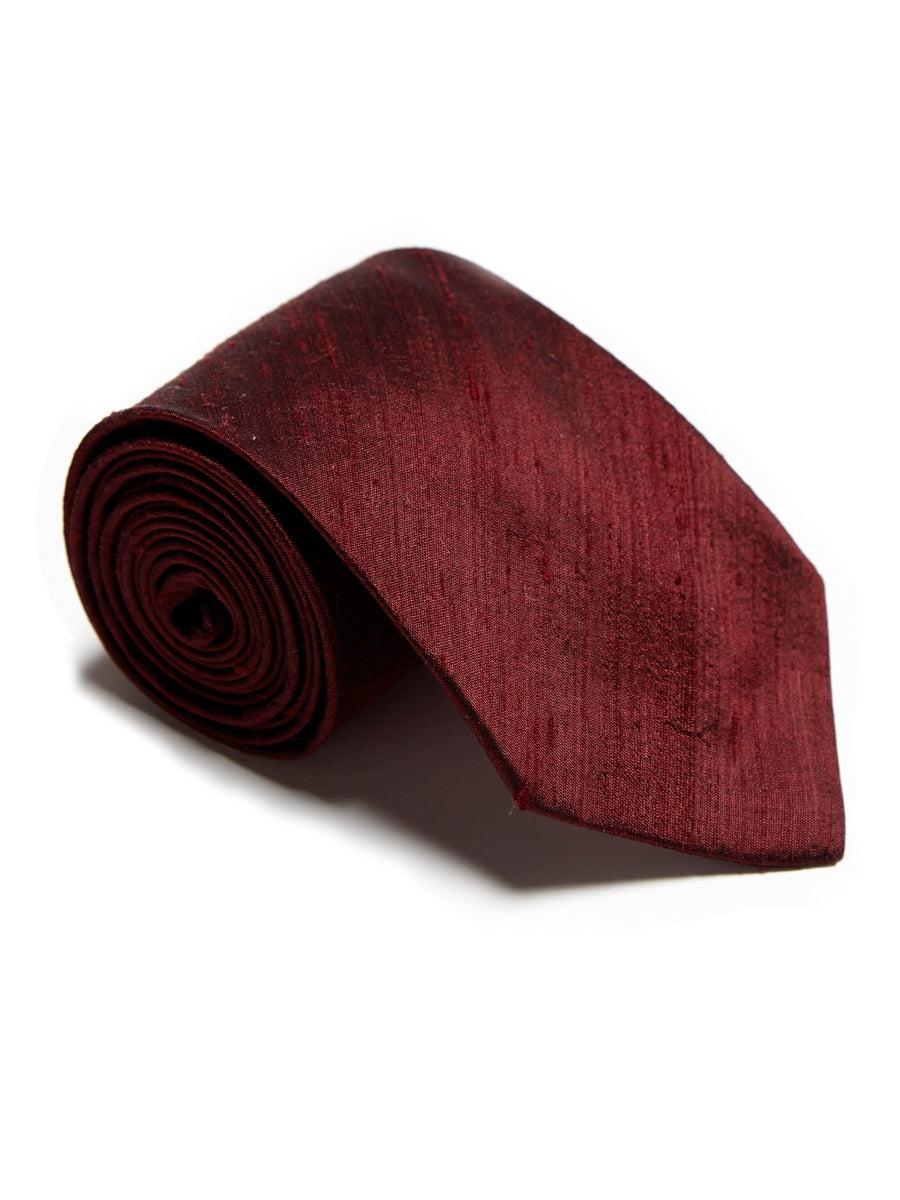 Favourbrook Claret Douppion Silk Tie