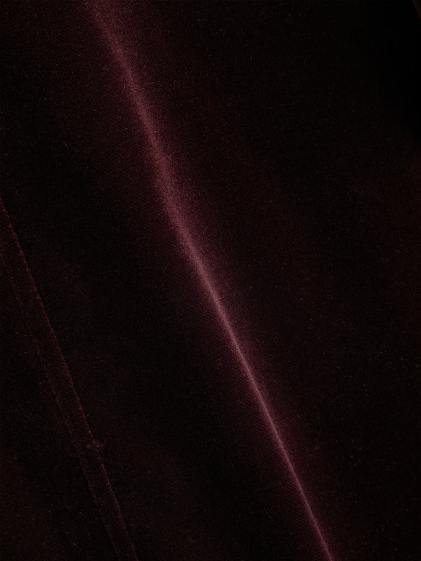 Favourbrook Claret Velvet Cotton Artist Jacket