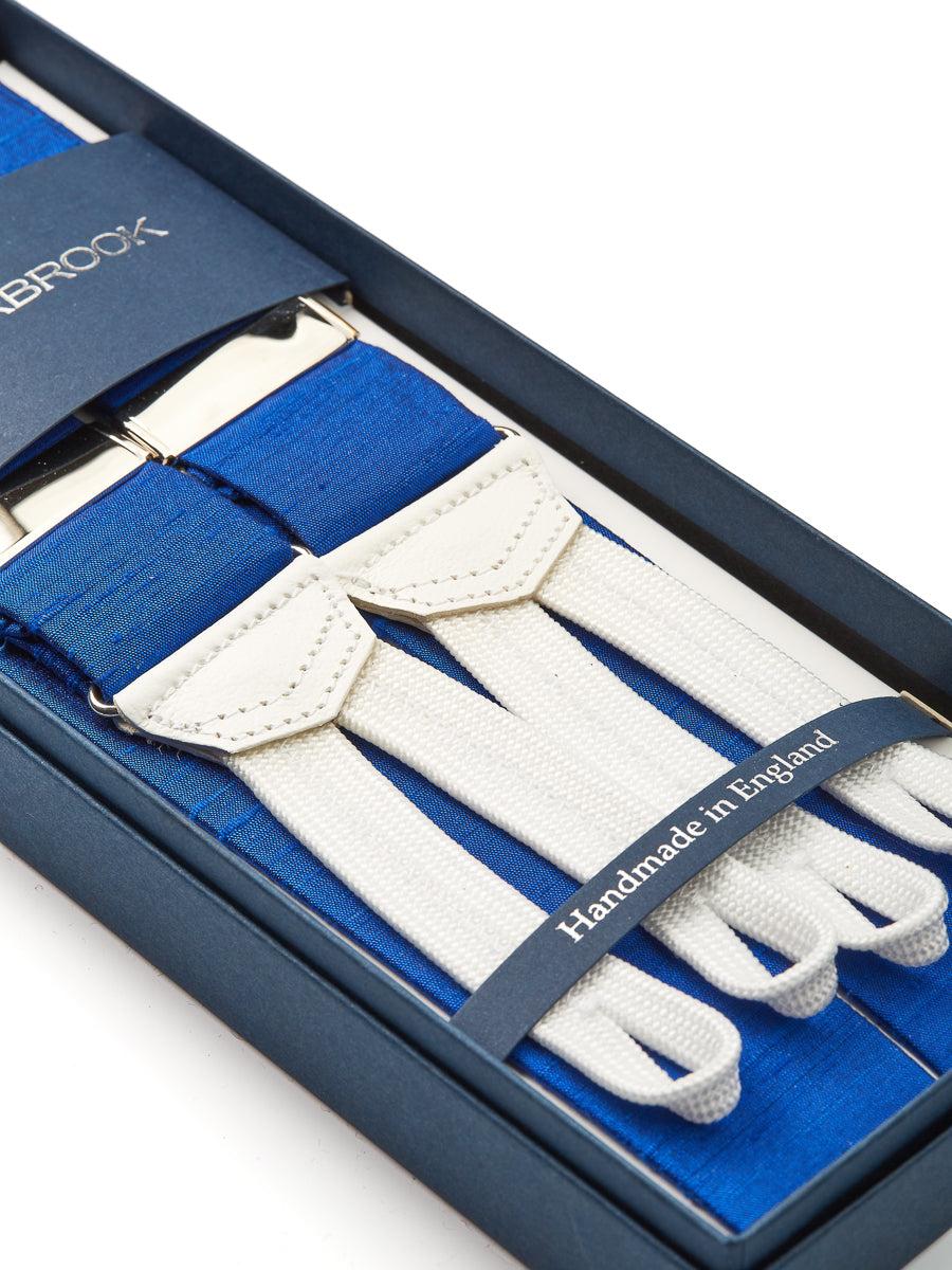 Favourbrook Classic Blue Douppion Braces