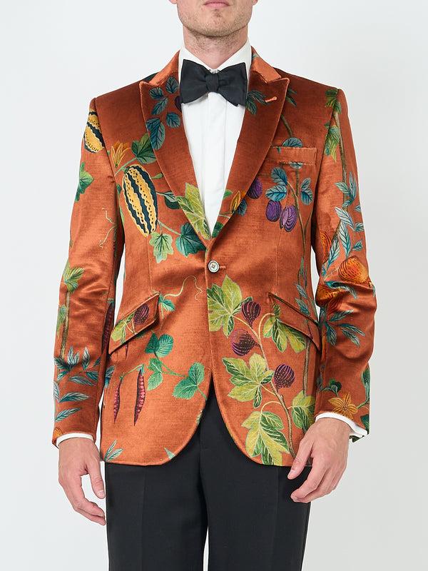 Favourbrook Copper Regency Velvet Newport Jacket