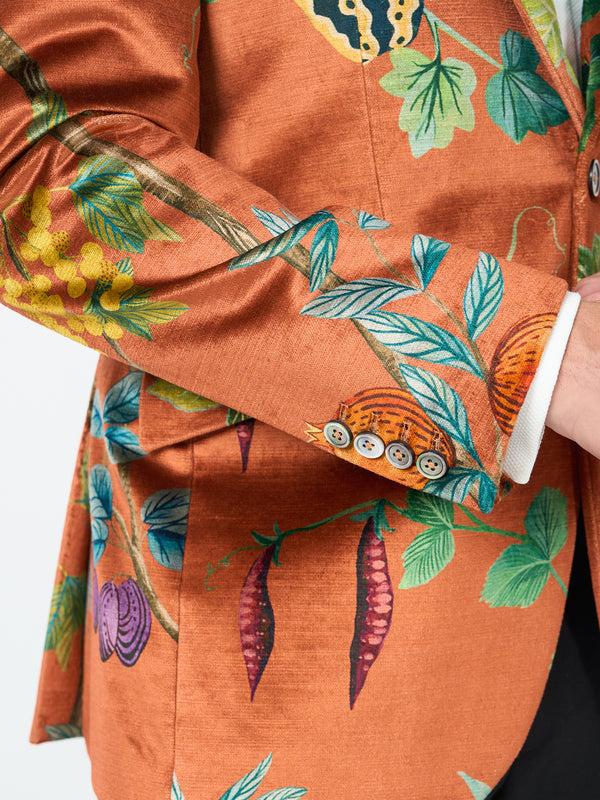 Favourbrook Copper Regency Velvet Newport Jacket