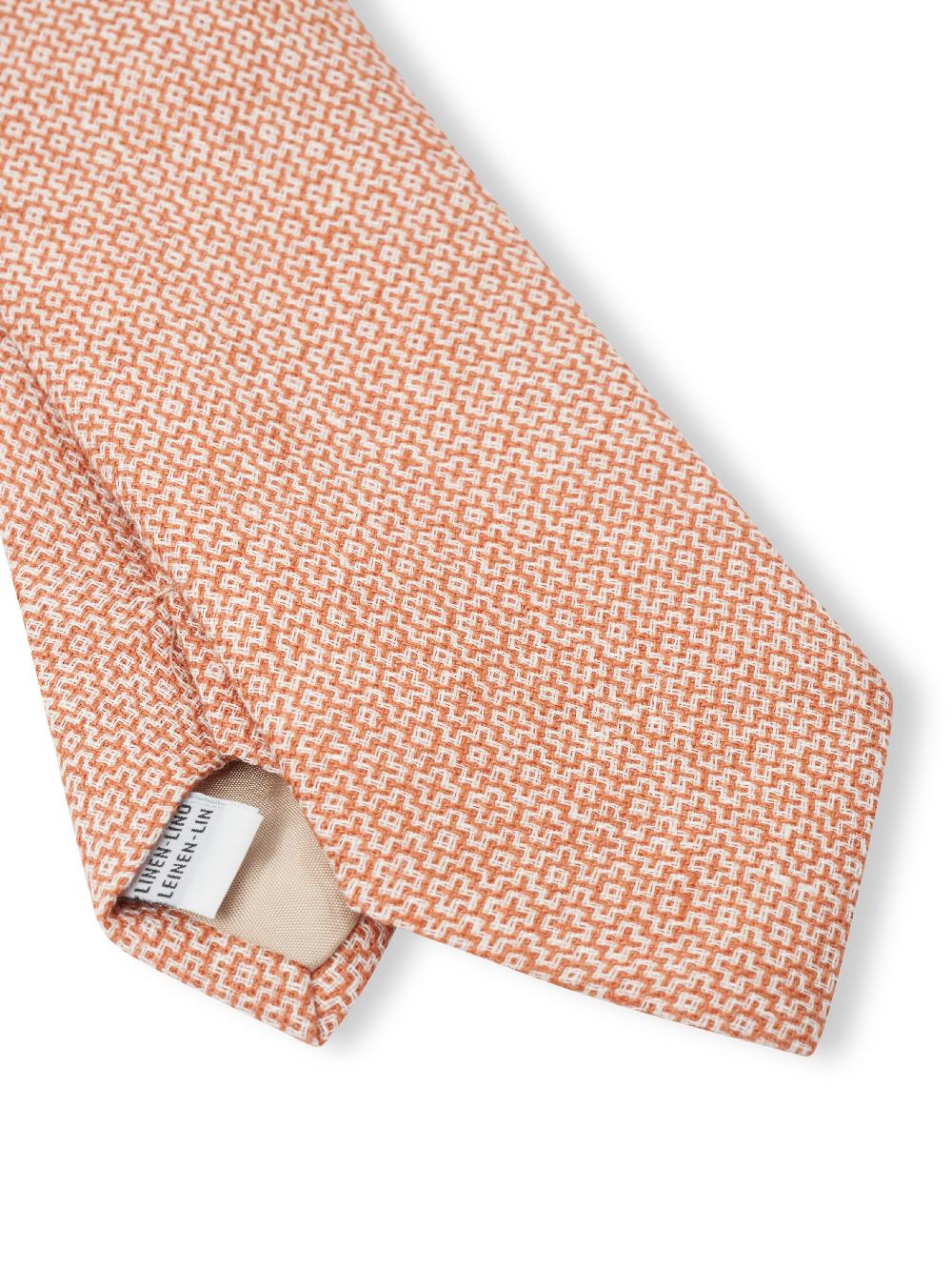 Favourbrook Coral Culcross Linen Tie
